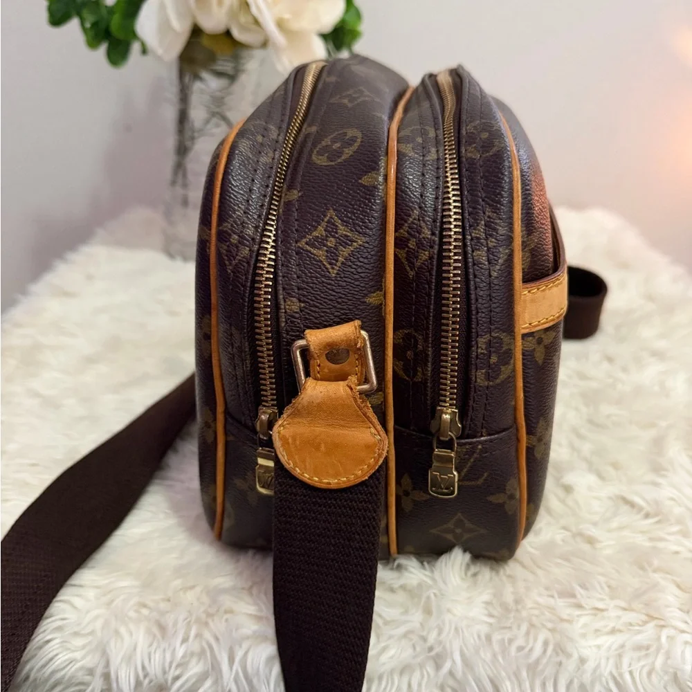 Louis Vuitton Brown Monogram reporter bag with COA - Picture 4 of 16
